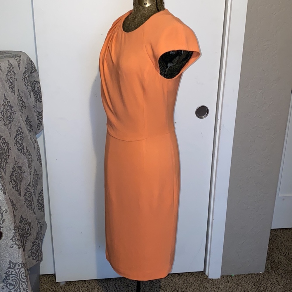VIKTOR & ROLF ORANGE MIDI DRESS SMALL - Picture 4 of 16